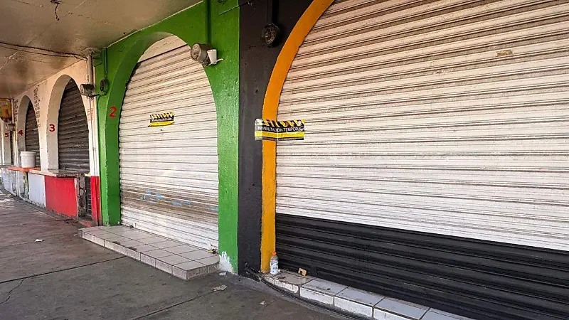 Comercios y restaurantes a las afueras de la Central Camionera de Durango 